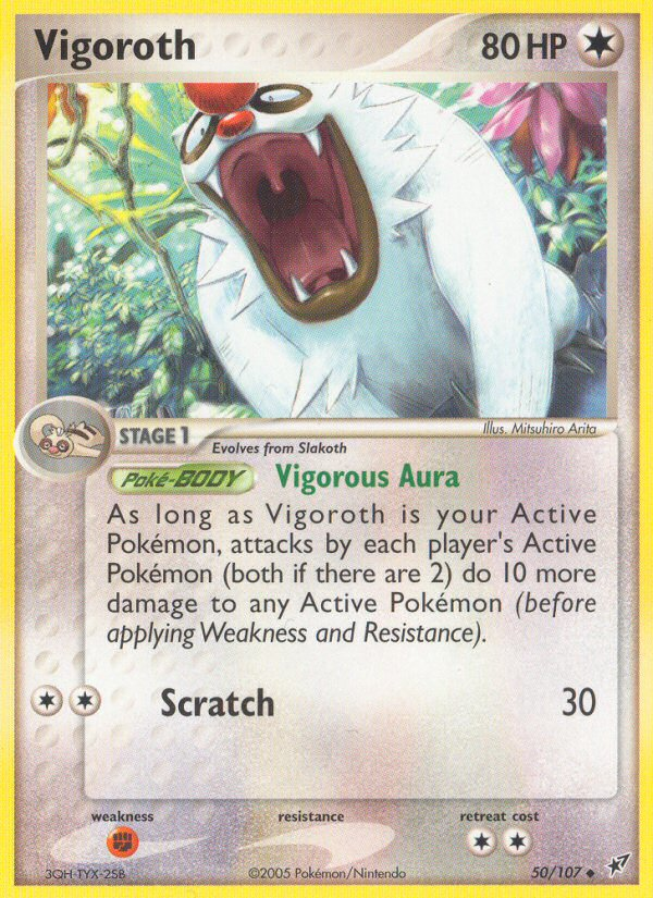 Vigoroth — Deoxys #050 / 107