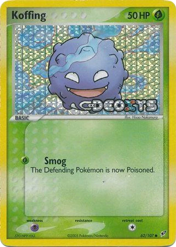 Koffing — Deoxys #062 / 107