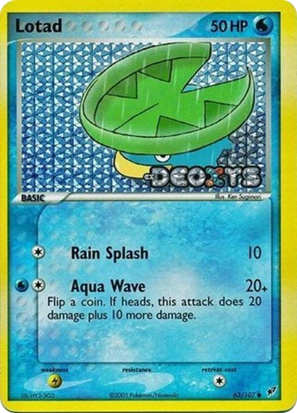 Lotad — Deoxys #063 / 107