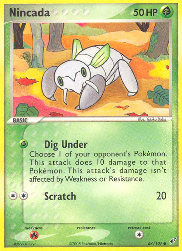 Nincada — Deoxys #067 / 107