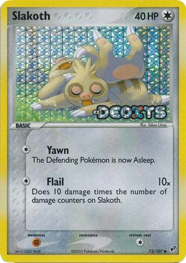 Slakoth — Deoxys #073 / 107