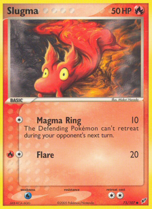 Slugma — Deoxys #075 / 107