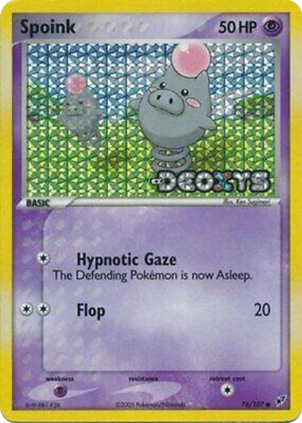 Spoink — Deoxys #076 / 107