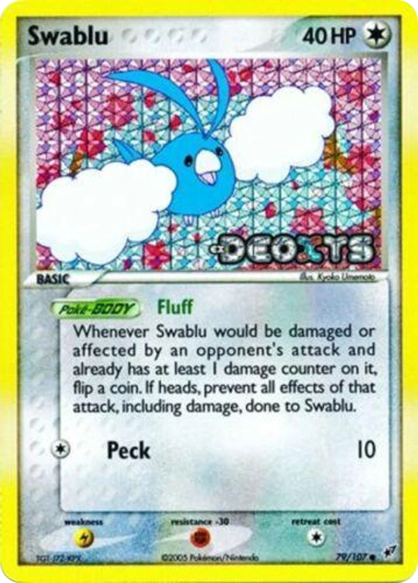 Swablu — Deoxys #079 / 107