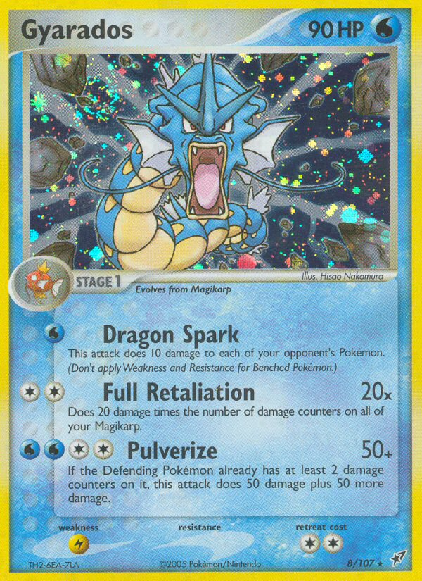 Gyarados — Deoxys #008 / 107