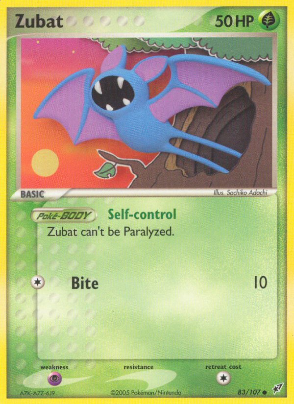 Zubat — Deoxys #083 / 107