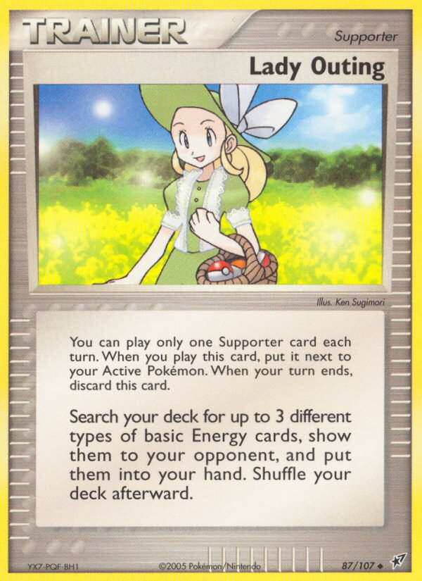 Lady Outing — Deoxys #087 / 107
