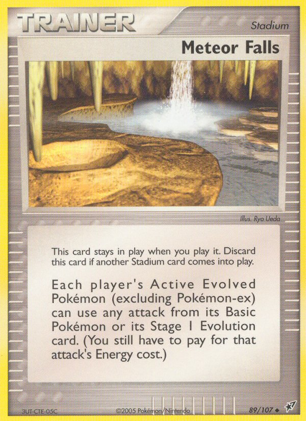 Meteor Falls — Deoxys #089 / 107