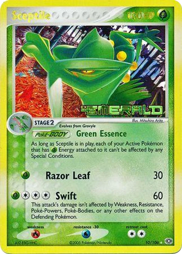 Sceptile — Emerald #010 / 106