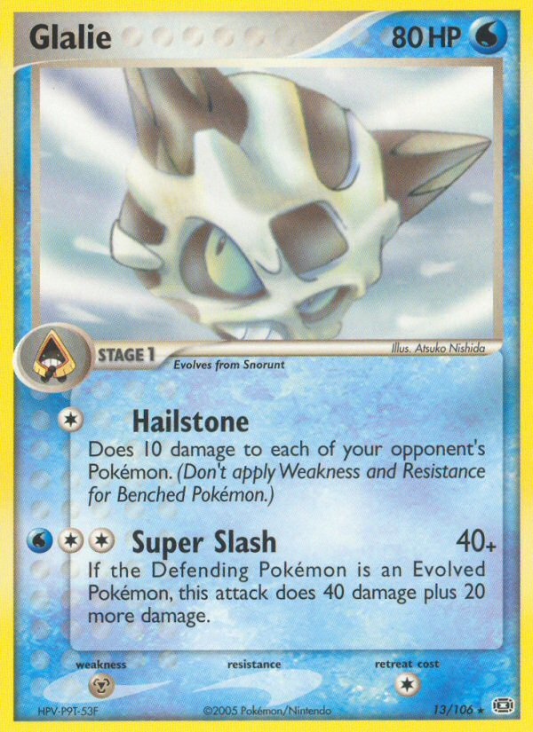 Glalie — Emerald #013 / 106