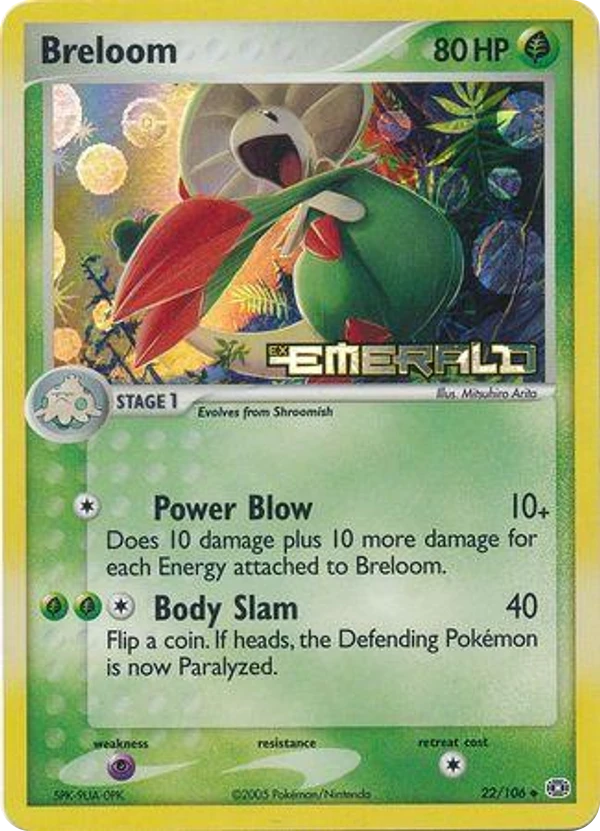 Breloom — Emerald #022 / 106