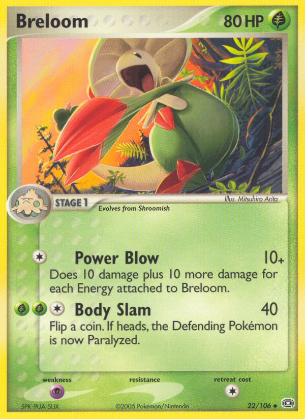 Breloom — Emerald #022 / 106