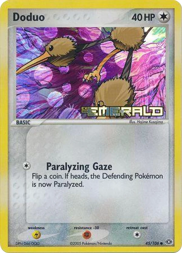 Doduo — Emerald #045 / 106