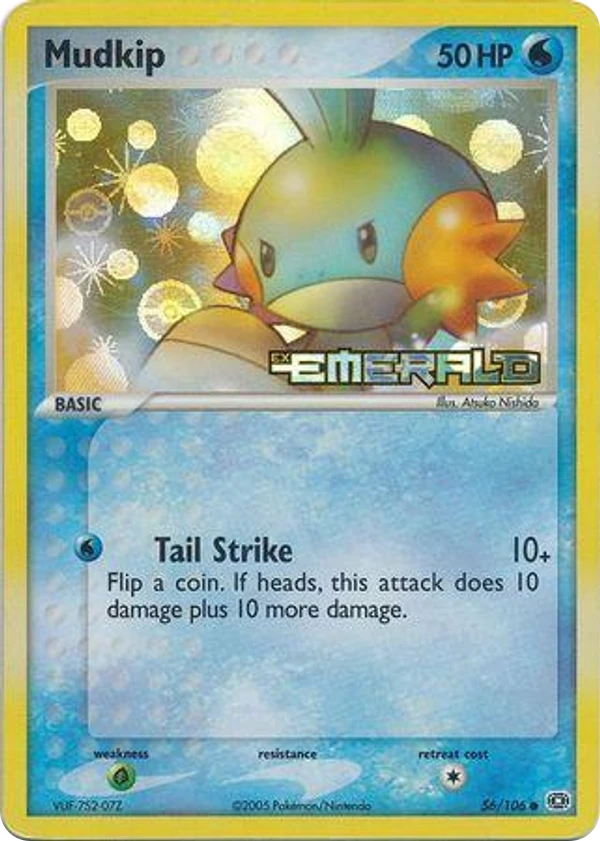 Mudkip — Emerald #056 / 106