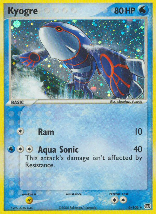 Kyogre — Emerald #006 / 106