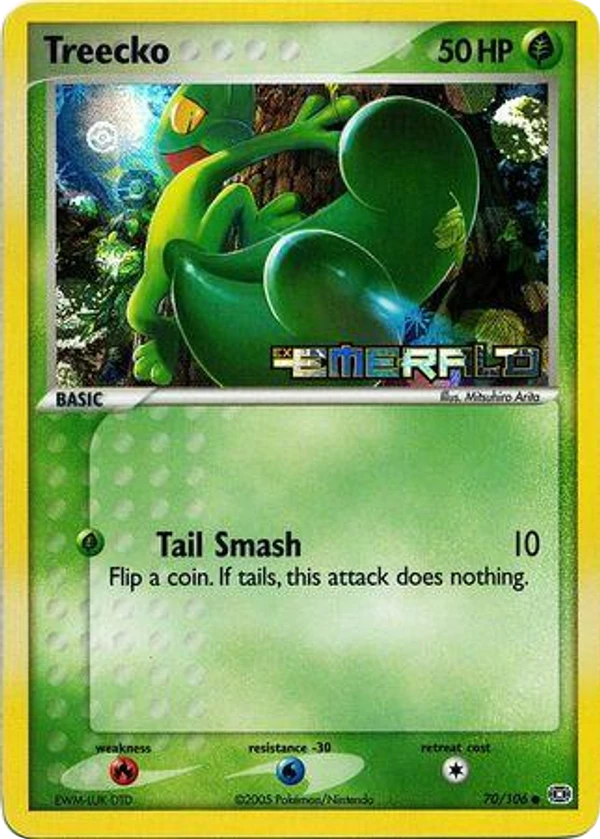 Treecko — Emerald #070 / 106