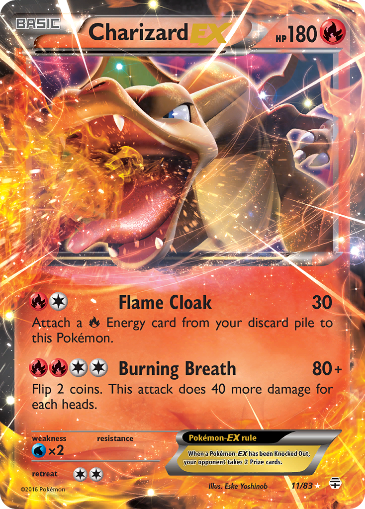 Charizard-EX — Generations #011 / 83