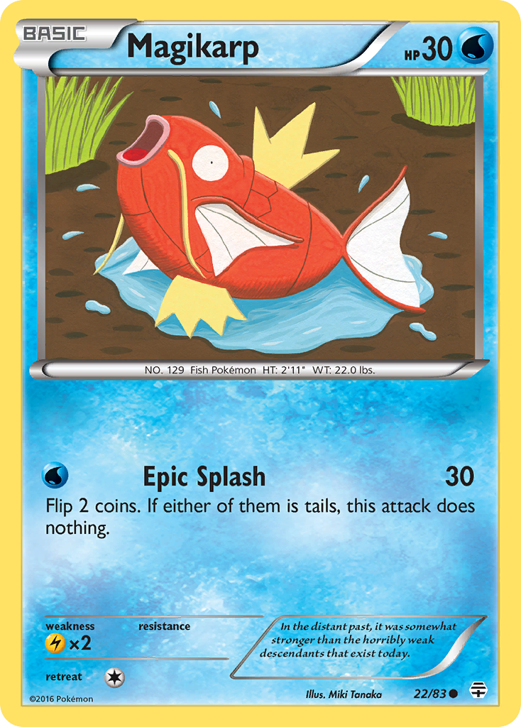 Magikarp — Generations #022 / 83