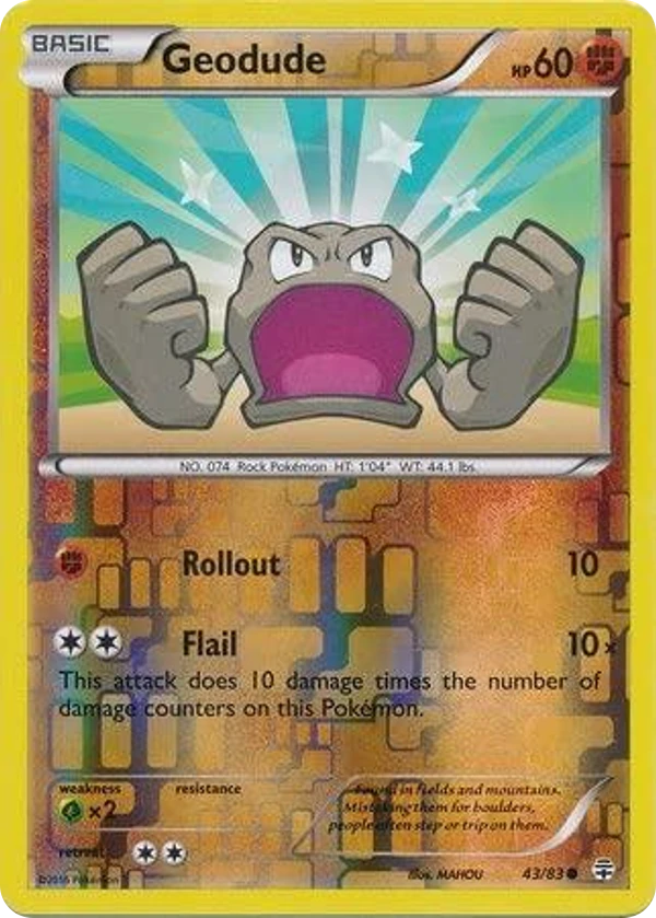 Geodude — Generations #043 / 83