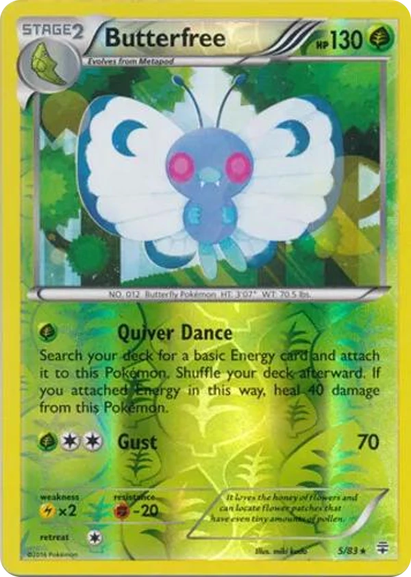 Butterfree — Generations #005 / 83
