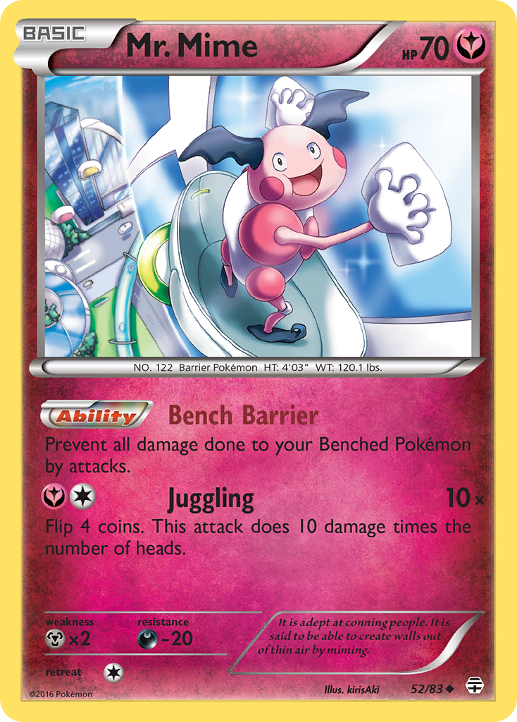 Mr. Mime — Generations #052 / 83