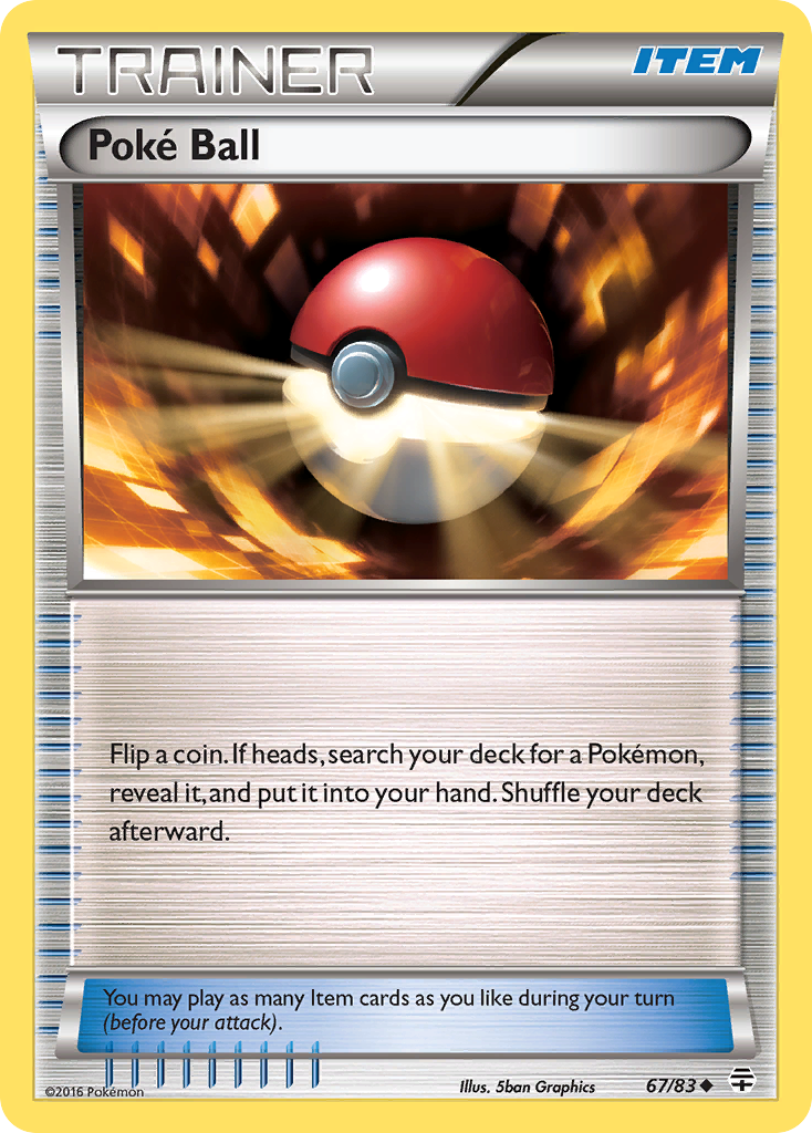 Poké Ball — Generations #067 / 83