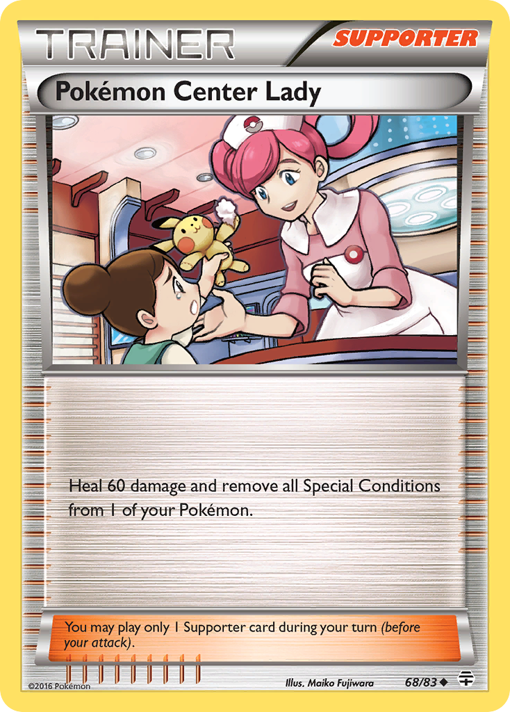 Pokémon Center Lady — Generations #068 / 83