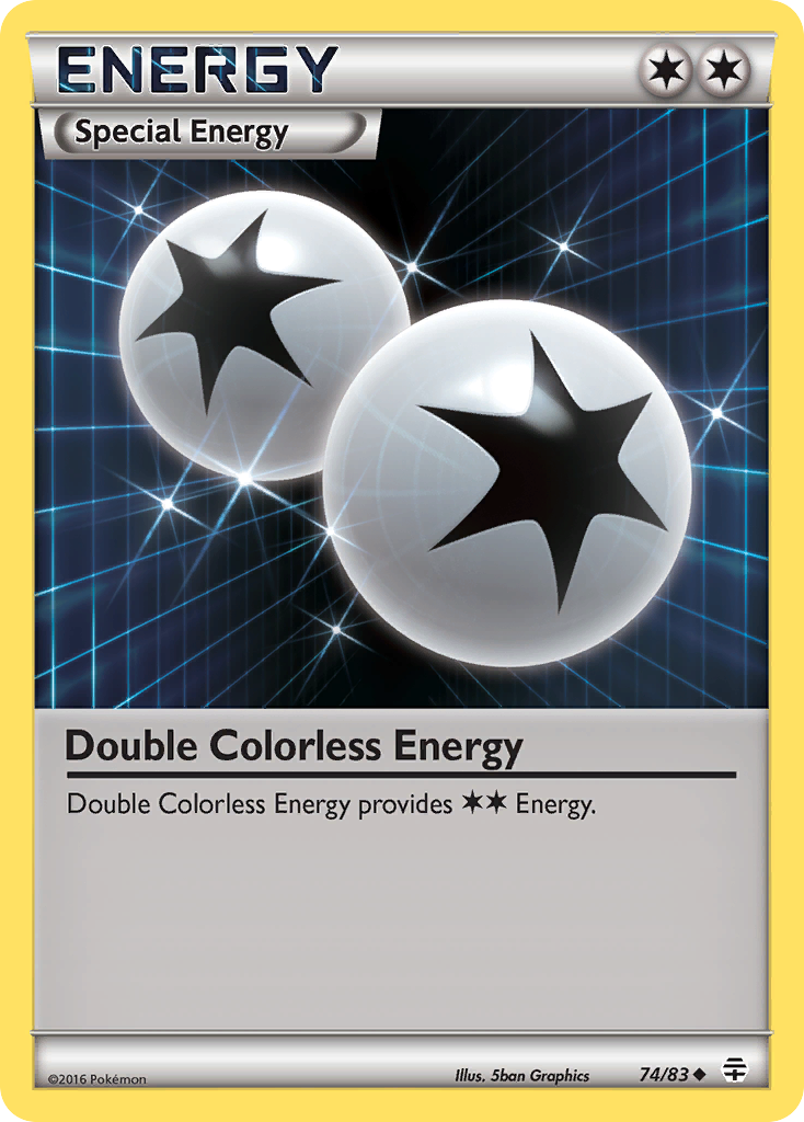 Double Colorless Energy — Generations #074 / 83
