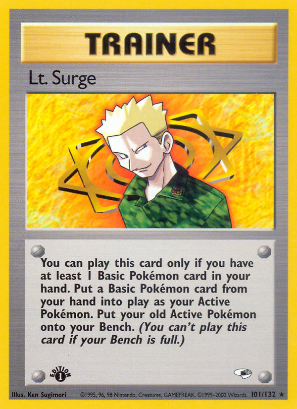 Lt. Surge — Gym Heroes #101 / 132