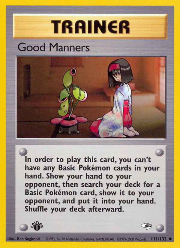 Good Manners — Gym Heroes #111 / 132
