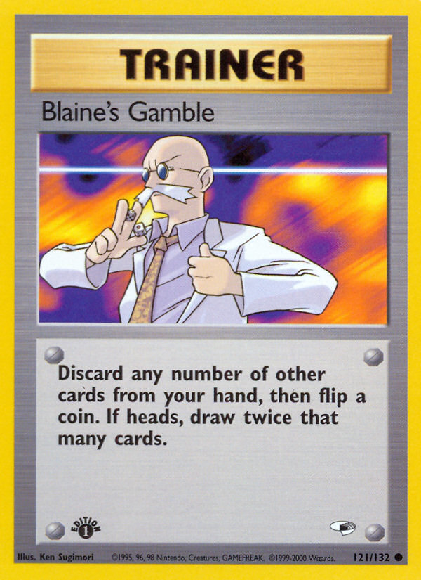 Blaine's Gamble — Gym Heroes #121 / 132