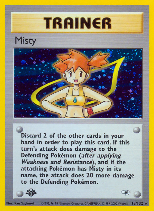 Misty — Gym Heroes #018 / 132