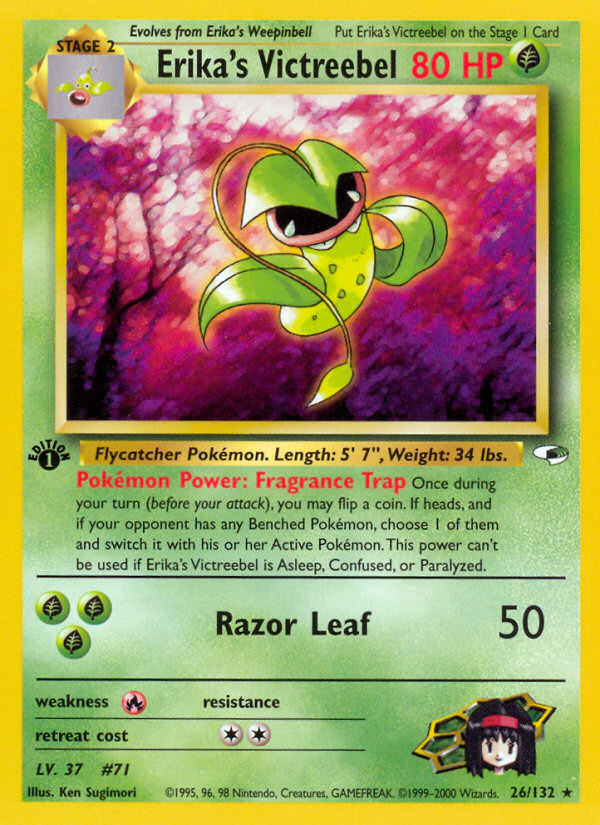 Erika's Victreebel — Gym Heroes #026 / 132