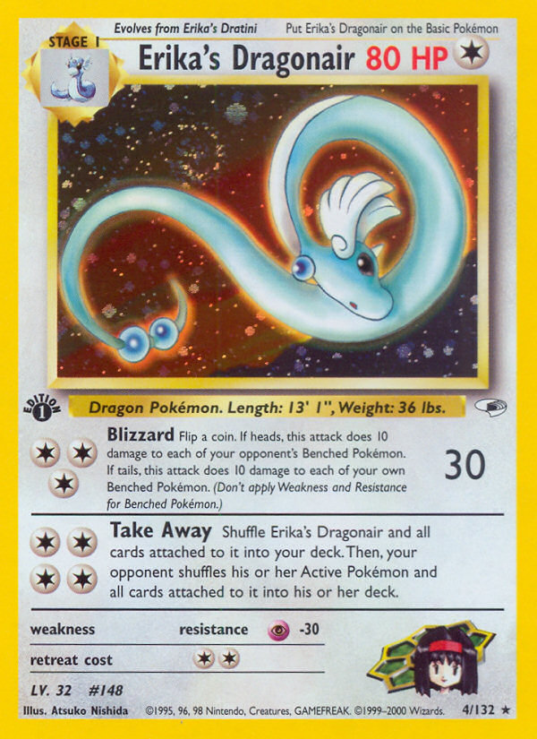 Erika's Dragonair — Gym Heroes #004 / 132
