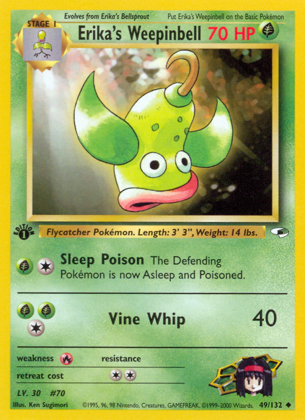 Erika's Weepinbell — Gym Heroes #049 / 132