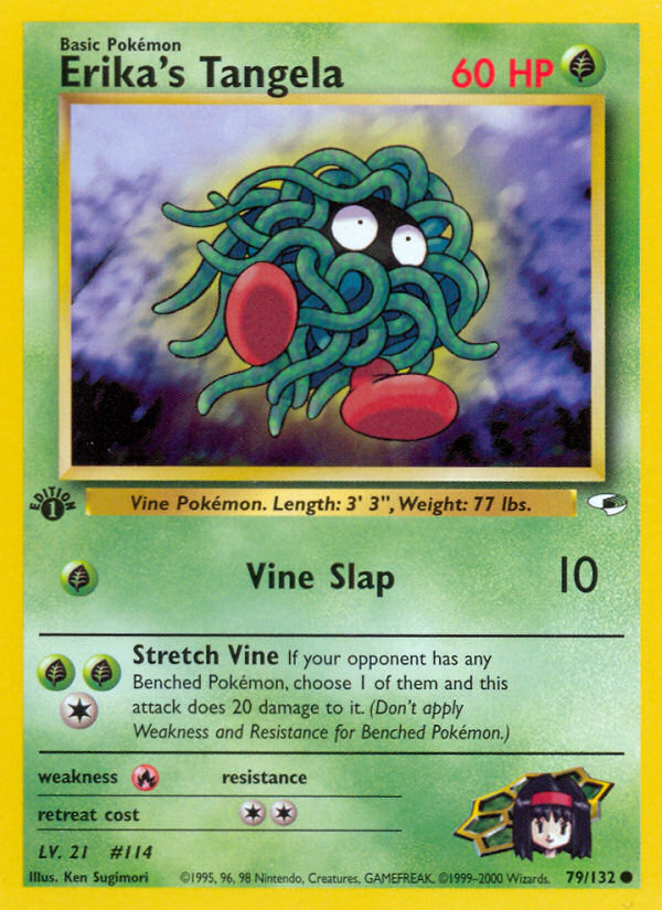 Erika's Tangela — Gym Heroes #079 / 132