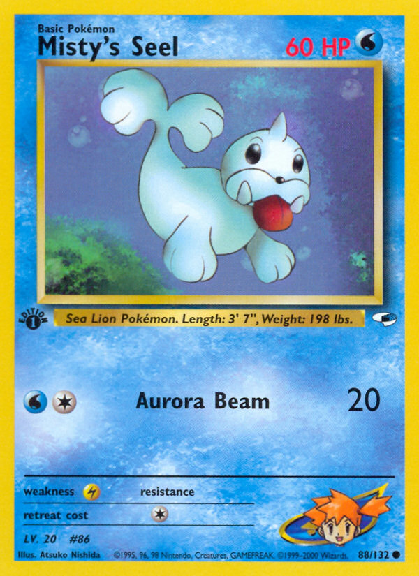 Misty's Seel — Gym Heroes #088 / 132