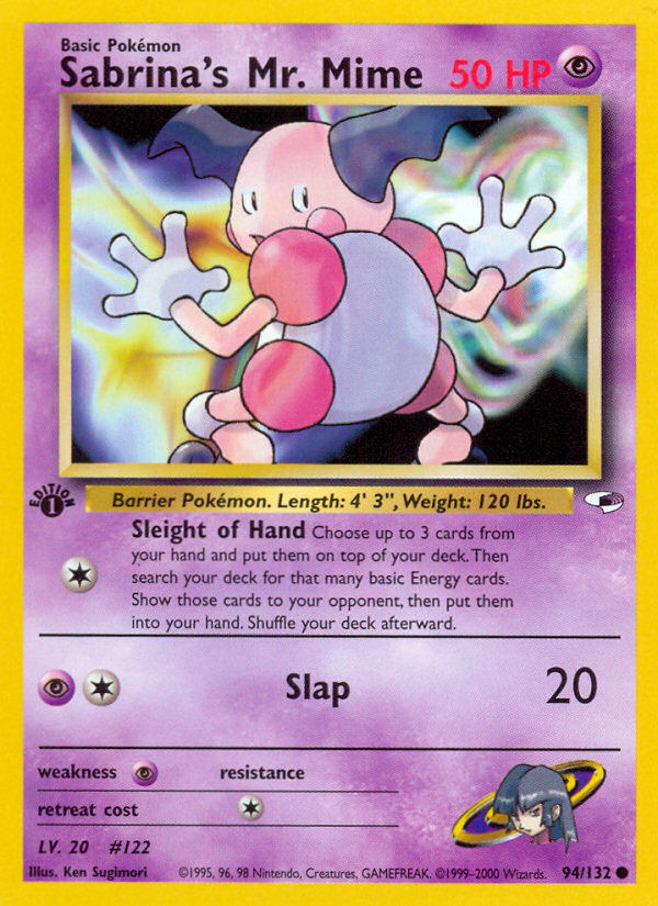 Sabrina's Mr. Mime — Gym Heroes #094 / 132
