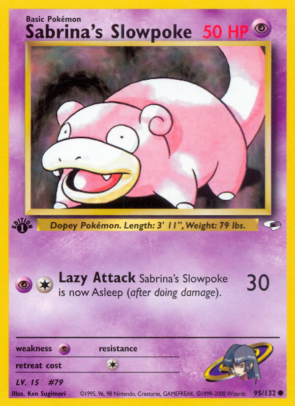 Sabrina's Slowpoke — Gym Heroes #095 / 132