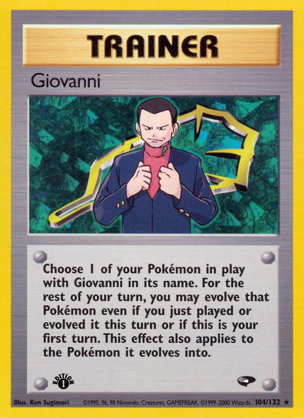 Giovanni — Gym Challenge #104 / 132
