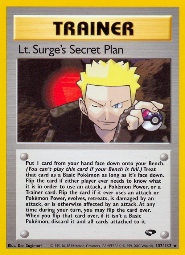 Lt. Surge's Secret Plan — Gym Challenge #107 / 132