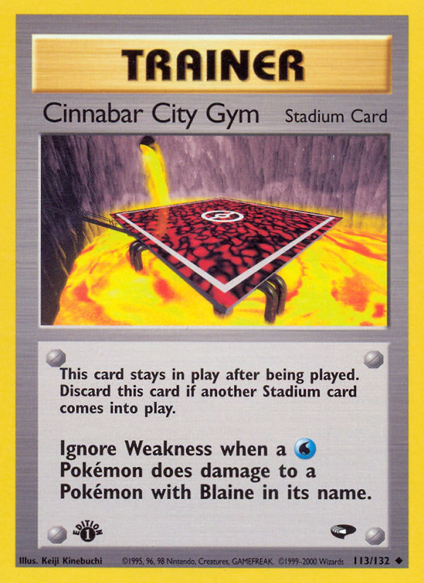 Cinnabar City Gym — Gym Challenge #113 / 132
