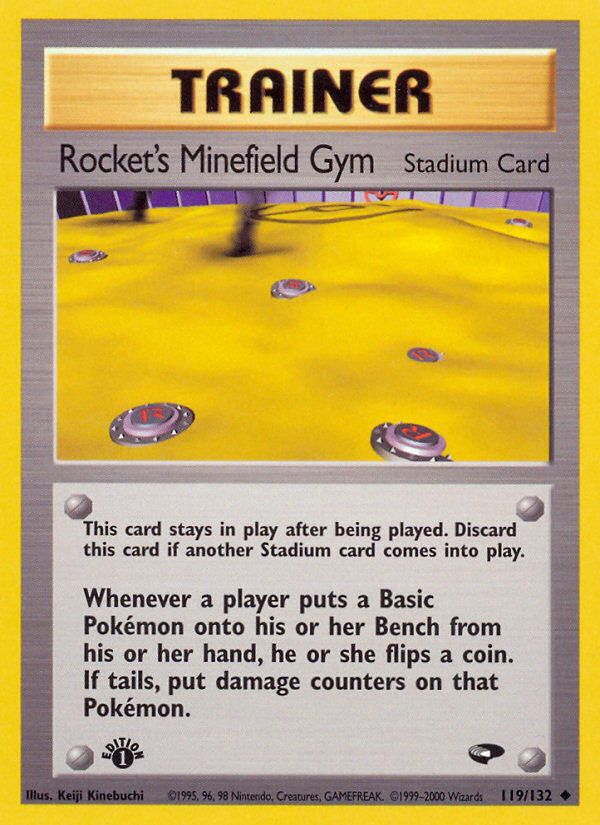 Rocket's Minefield Gym — Gym Challenge #119 / 132
