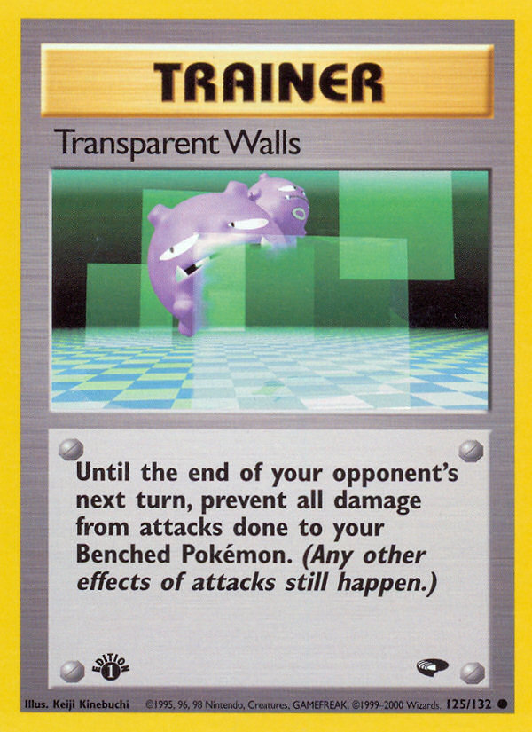 Transparent Walls — Gym Challenge #125 / 132