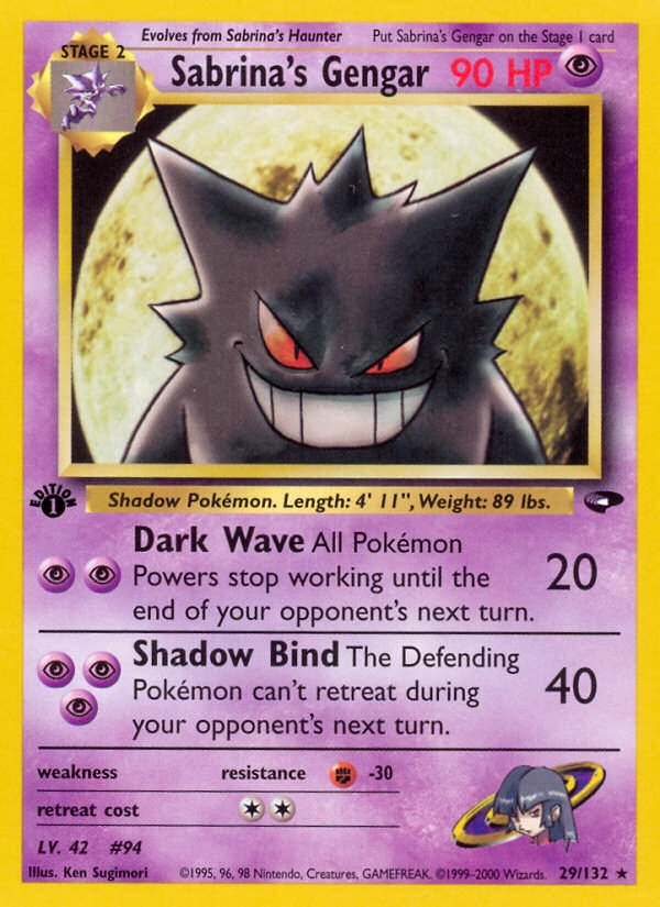 Sabrina's Gengar — Gym Challenge #029 / 132