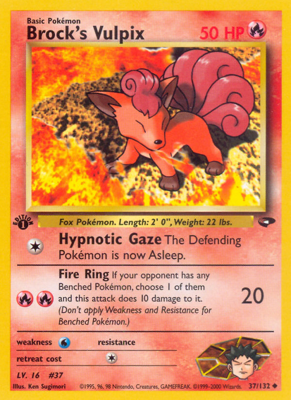 Brock's Vulpix — Gym Challenge #037 / 132