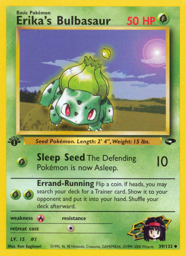 Erika's Bulbasaur — Gym Challenge #039 / 132