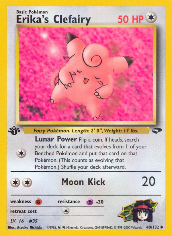 Erika's Clefairy — Gym Challenge #040 / 132
