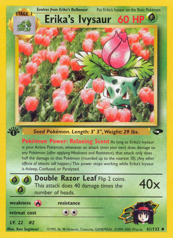 Erika's Ivysaur — Gym Challenge #041 / 132