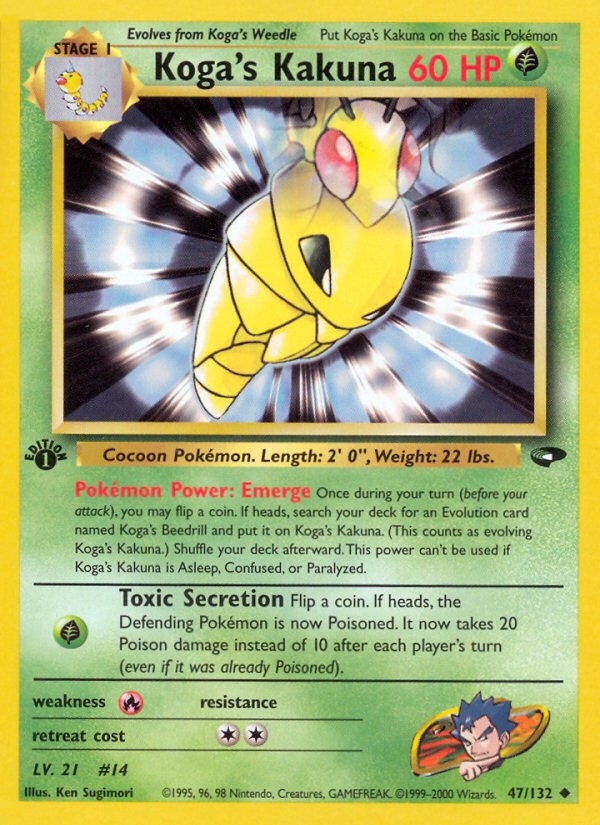 Koga's Kakuna — Gym Challenge #047 / 132
